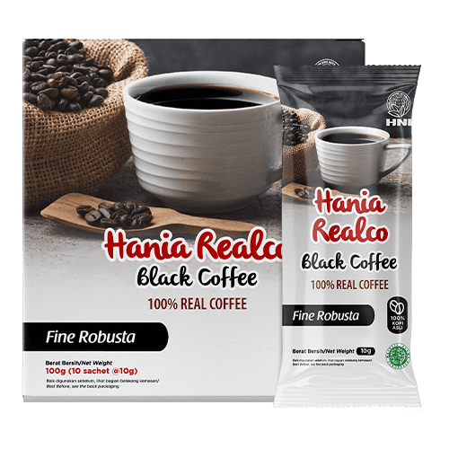 HANIA REALCO BLACK COFFEE ROBUSTA