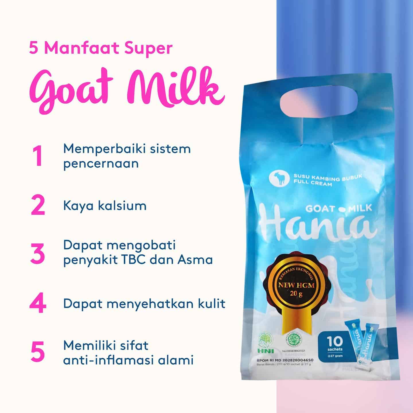 Foto HGM HANIA GOAT MILK