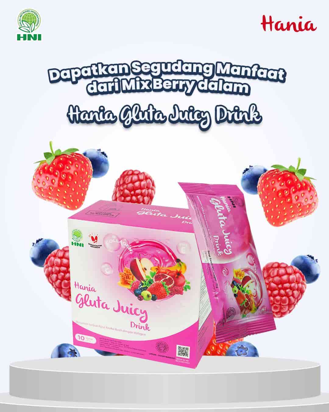Foto HANIA GLUTA JUICY DRINK