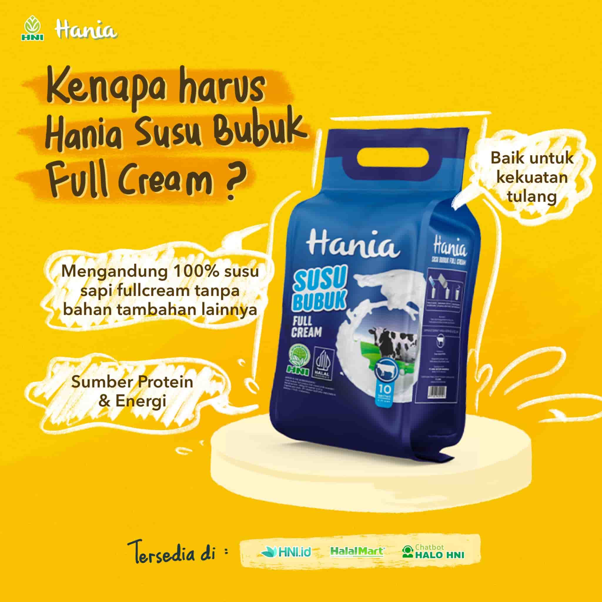 Foto HANIA SUSU BUBUK FULLCREAM