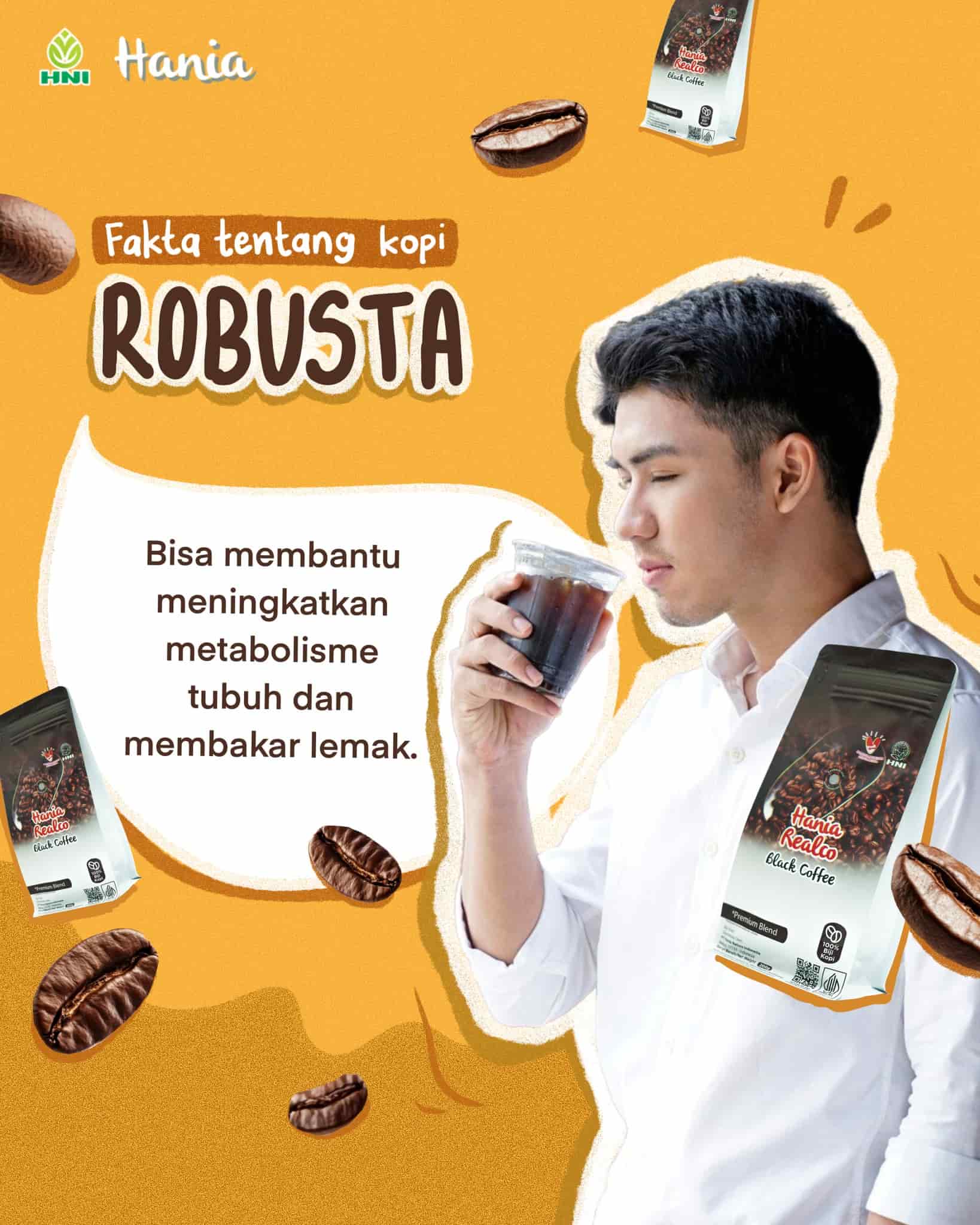 Foto HANIA REALCO BLACK COFFEE ROBUSTA