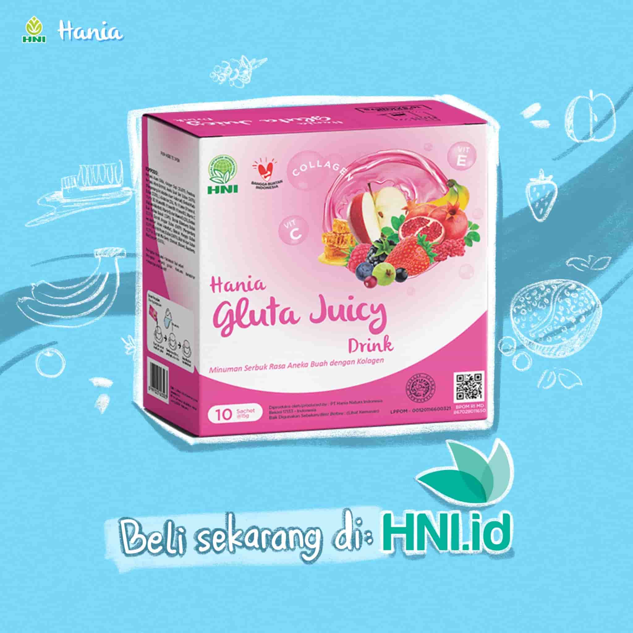 Foto HANIA GLUTA JUICY DRINK