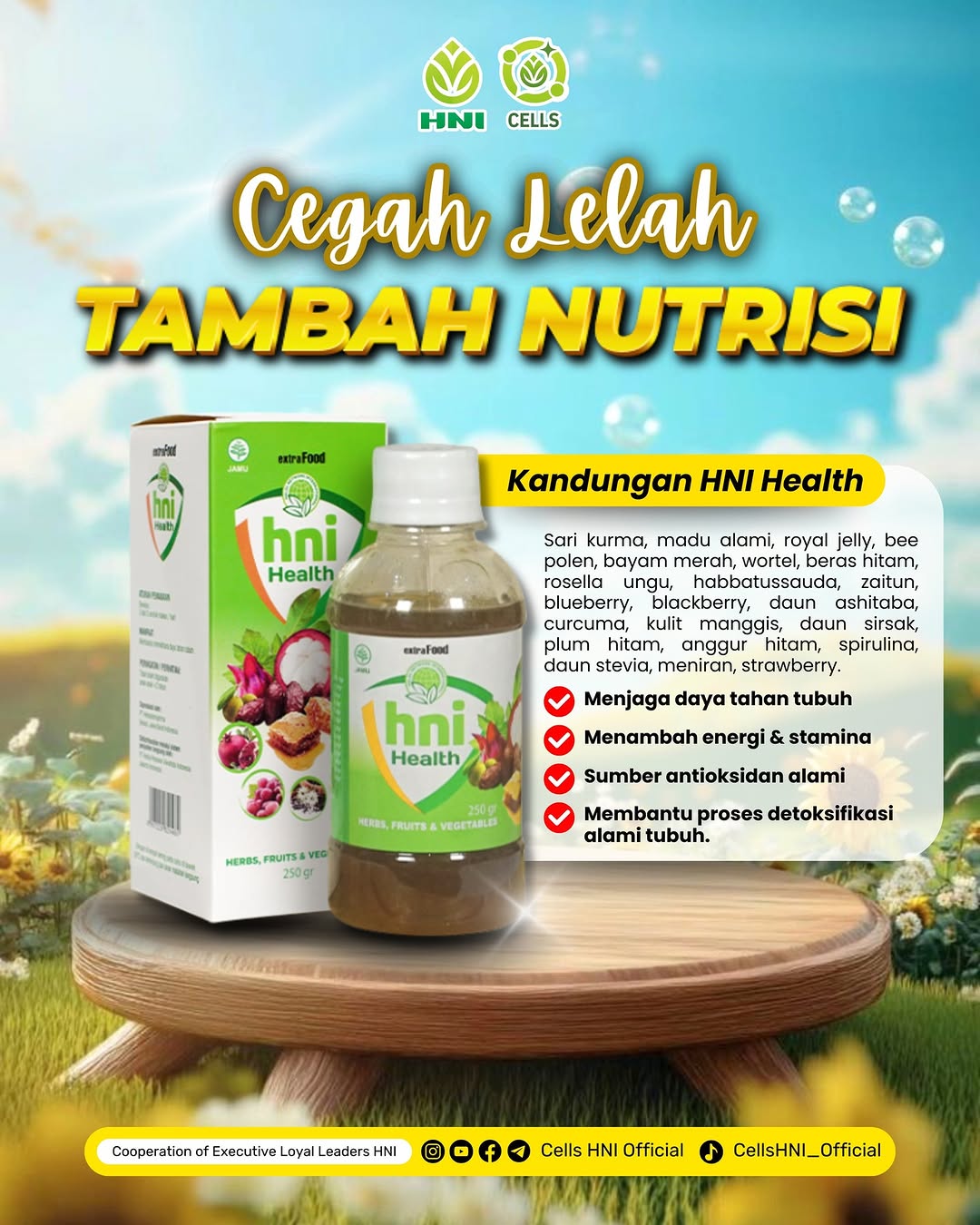 Foto HNI HEALTH EXTRAFOOD