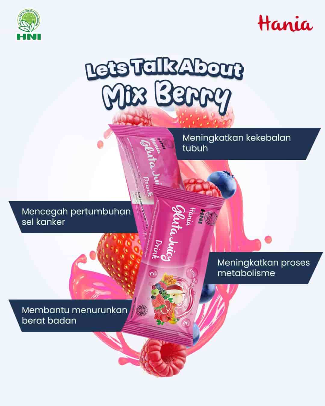 Foto HANIA GLUTA JUICY DRINK