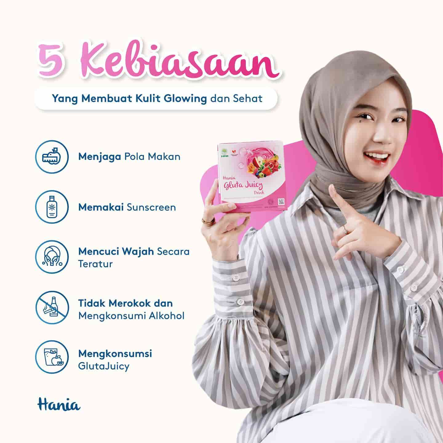 Foto HANIA GLUTA JUICY DRINK