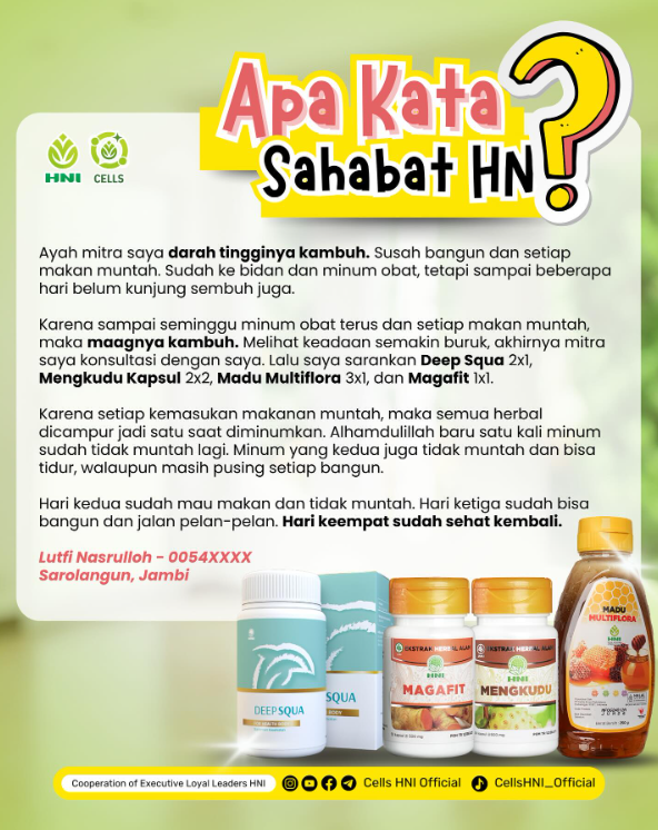 Testimoni Lutfi Nasrulloh - 0054XXXX tentang MENGKUDU