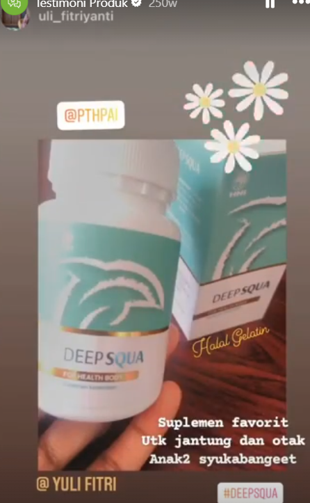 Testimoni Uli Fitriyani tentang DEEP SQUA - 100 KAP