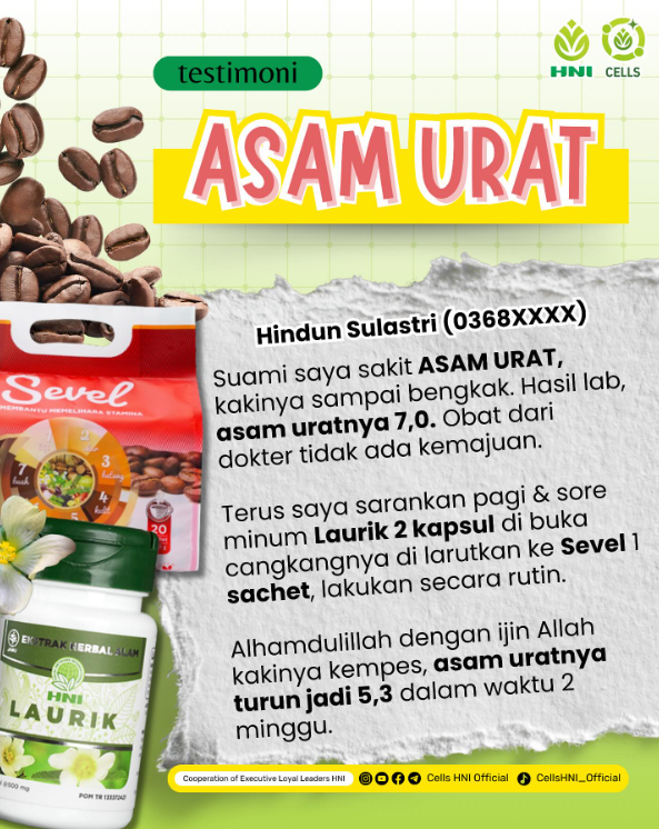 Testimoni Hindun Sulastri (0368XXXX) tentang LAURIK