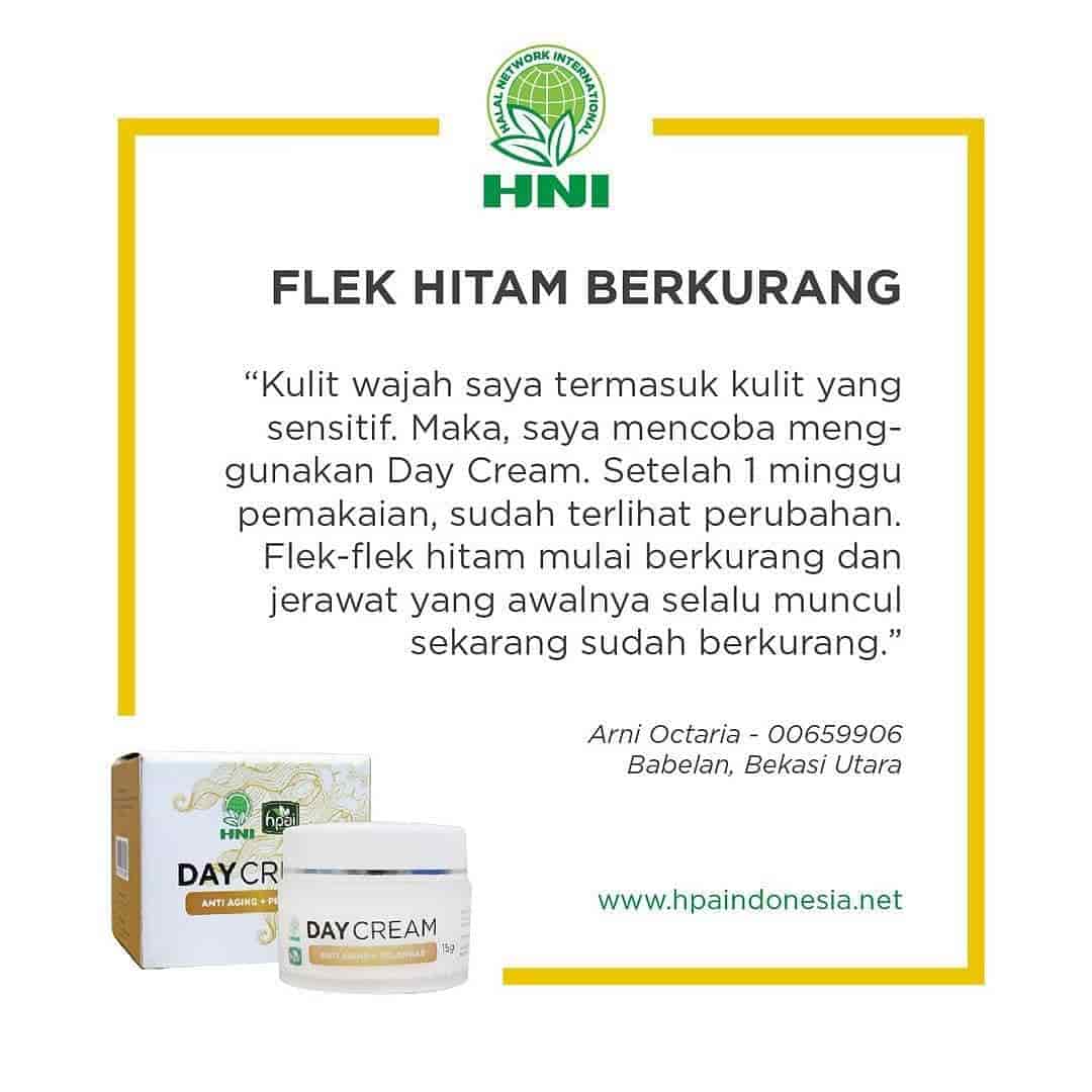 Testimoni Arni Octaria - 00659906 tentang DAY CREAM