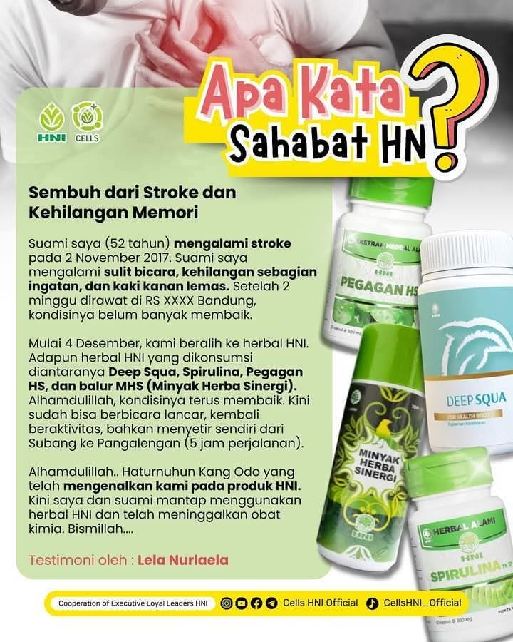 Testimoni Lela Nurlaela tentang DEEP SQUA - 100 KAP