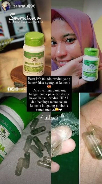 Testimoni 𝓜𝓲𝓼𝓼 𝓙𝓪𝓷𝓷𝓪𝓱 tentang SPIRULINA